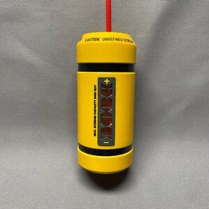 Disney’s Monster Inc Scream Canister Drink Cantina With Straw